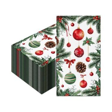 Imagem de Guardanapos De Natal Descartáveis 20 40 60pcs, Servilletas De Papel Pa