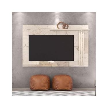Imagem de Painel Madetec Cross com 182 cm de Largura, Ideal para TV de Até 65 Bege