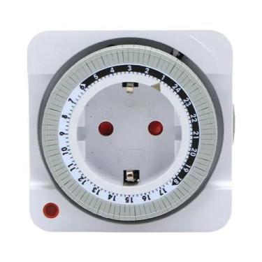 Imagem de Tomada Inteligente Programável Com Temporizador De 24 Horas E Desligam