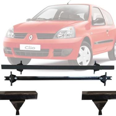 Imagem de Rack Teto Roca Bagag 100kg Furar Renault Clio 2Portas 196 - Roca Bagag