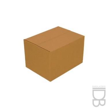 Imagem de Kit 50 Caixa de Papelão 32x24x20 cm Para Envio Correios - IDB Embalage
