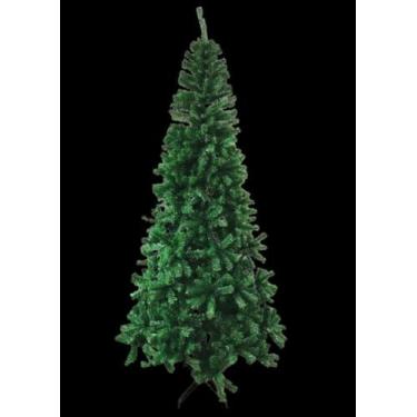 Imagem de Árvore de Natal Pinheiro Verde 2,40m com 1.400 Galhos, Montagem Fácil,