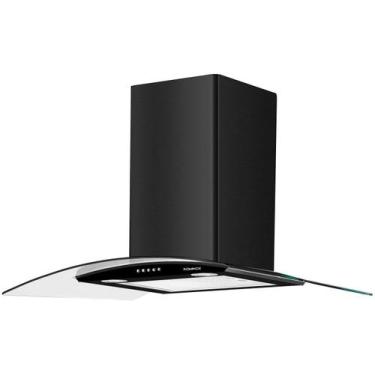 Imagem de Coifa Parede 90cm Preta 5 Bocas 230w 127v Arketto Dominox, 127 V