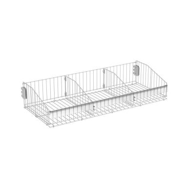 Imagem de CESTO  AMAPA DOBRAVEL P/GONDOLA FIT 0,90X0,37 BRANCO
