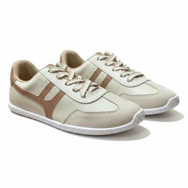 Imagem de Tênis Moleca Napa Off Nude Antiderrapante Casual Estiloso -, Branco of