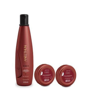 Imagem de Aneethun Force System - Kit Shampoo 300g e 2 Dosador Fortificante