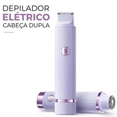 Imagem de Depilador Portátil USB Sem Dor Para Viagem e Dia a Dia - Depilador Elé