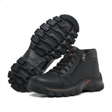 Imagem de Bota Masculina Coturno Trabalho Trilha Gel Confortável 7004-Masculino