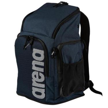 Imagem de Mochila Esportiva Natação Team Backpack 45 Litros Arena, Azul marinho