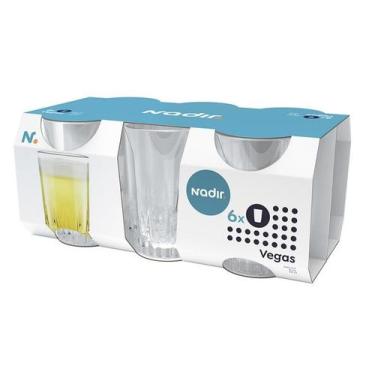 Imagem de Jogo 6Un Copo 240Ml Agua Vegas Nadir - NADIR FIGUEIREDO