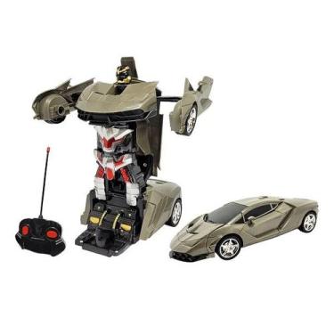 Imagem de Carro de Controle Remoto Vira Robo Corrida 3 Funçoes ART BRINK CS-224T