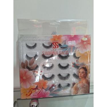 Imagem de Kit com 10 Cílios postiços