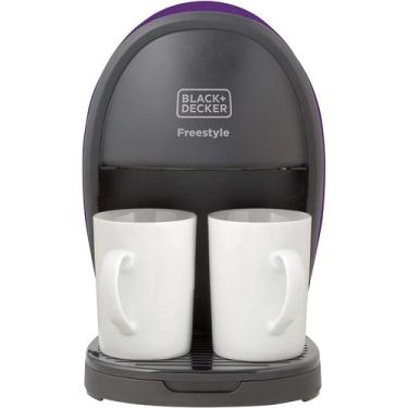 Imagem de Cafeteira Eletrica Freestyle CM02 127V Roxo Black Decker - BLACK+DECKE