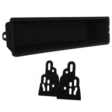 Imagem de Porta Objetos 1 Din Expex Universal  603 Curto Para Carros Solução Prá