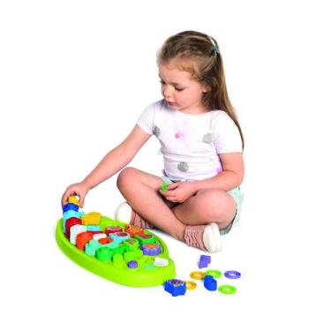 Imagem de Brinquedo Infantil Educativo Números Conta Fácil 85 Peças TaTeTi