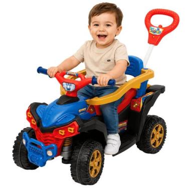 Imagem de Quadriciclo Infantil de Empurrar e Passeio Maral Baby Quad Spider