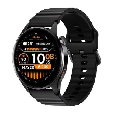 Imagem de Smartwatch Haylou Watch 4S, com GPS integrado, Amoled 1,43", Assistent