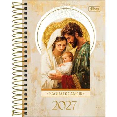 Imagem de Agenda Espiral Diária 142 x 203 cm Bíblica 2027 Sortido - Biblica