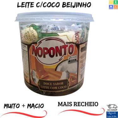 Imagem de Doce De Leite Com Coco Doces No Ponto Beijinho Gourmet Pote 20x50g