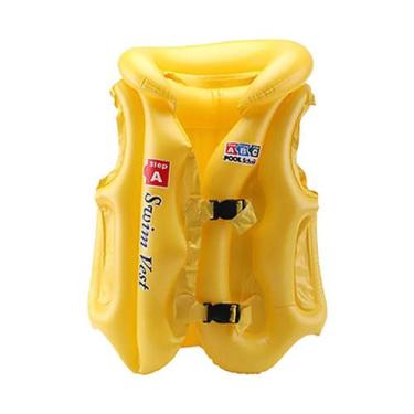 Imagem de Colete Inflável Flutuador Salva Vidas Infantil - Elite, Amarelo, Peque