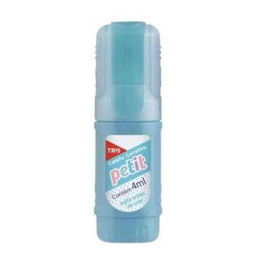 Imagem de Caneta corretivo 4ml Tris - Tray, Azul