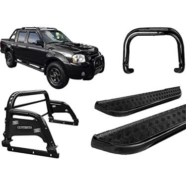 Imagem de KIT QUEBRA MATO+SANTO ANTONIO H3+ESTRIBO FONTIER 2007 PRETO