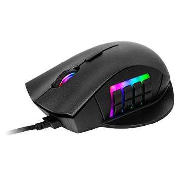 Imagem de Mouse Gamer Thermaltake MO-NMS-WDOOBK-01 Nemesis Switch RGB 12000DPI Preto