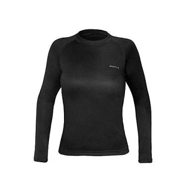 Imagem de Curtlo Thermoskin ML Camiseta de Manga Longa Segunda Pele, Feminino, Preto, P