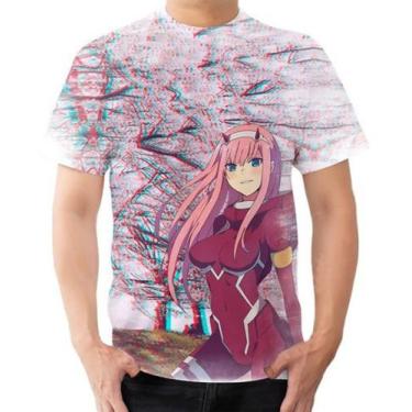 Imagem de Camisa Camiseta Personalizada Zero Two Estampa Anime 10 - Estilo Krake