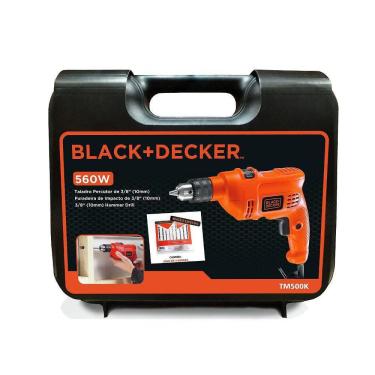Imagem de Black E Decker Furadeira Impacto 3/8 560W Maleta C/ 9 Brocas 220V