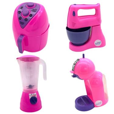 Imagem de Box Brinquedo infantil de Cozinha Rosa de brincar nº 01