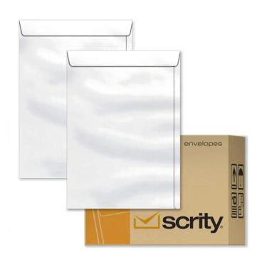 Imagem de Envelope Off Set Branco 200x280 Scrity Caixa c/250 Unid.