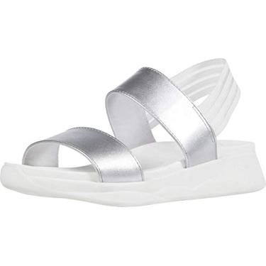 Imagem de Rocket Dog Sandálias femininas com alça nas costas, Prata, 40