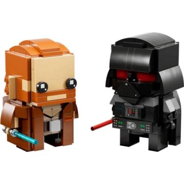 Imagem de LEGO Brickheadz 40547 OBI-Wan Kenobi & Darth Vader