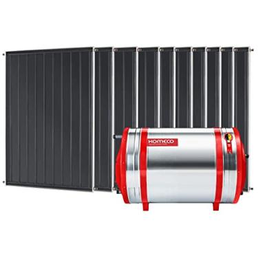 Imagem de Aquecedor Solar 1000 L Inox 316 baixa pressão nível + 10 Coletores de 1m² AB Komeco