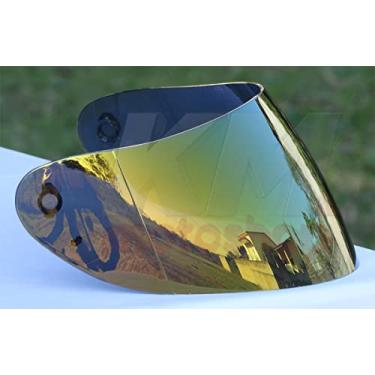 Imagem de Viseira Dourada Compativel Mt Thunder E Blade/Shox Polivisor