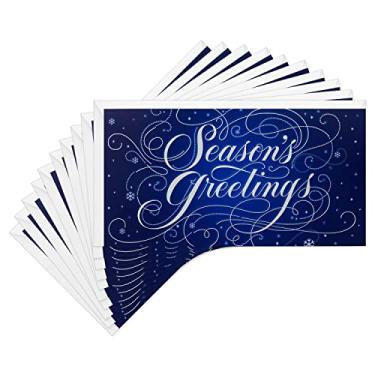 Imagem de HALLMARK Pacote de porta-cartões de presente ou dinheiro de Natal, saudações da estação (10 cartões com envelopes)