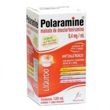 Imagem de Polaramine Sabor Frutas 0,4mg/mL Xarope 120mL HYPERMARCAS