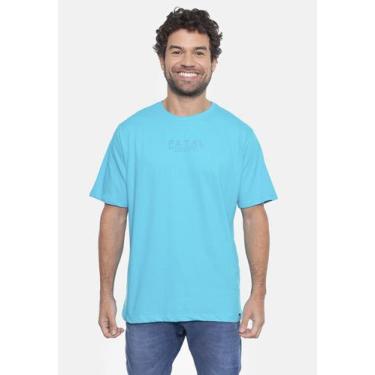 Imagem de Camiseta Fatal Base Azul Turquesa