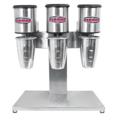 Imagem de Batedor de Milk Shake Triplo Bermar Industrial Profissional Bm74/Bm75