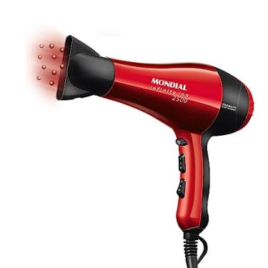 Imagem de MONDIAL Secador, Infinity Íon 2500, 220V, Preto/Vermelho, 1900W - SC-12