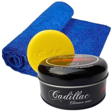 Imagem de Vonixx Kit toalha microfibra limpeza de cera cadillac polimento carro moto