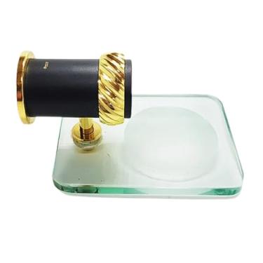 Imagem de Saboneteira Deca Serie Línea a Preto Dourado - 2010ESLPTDOA