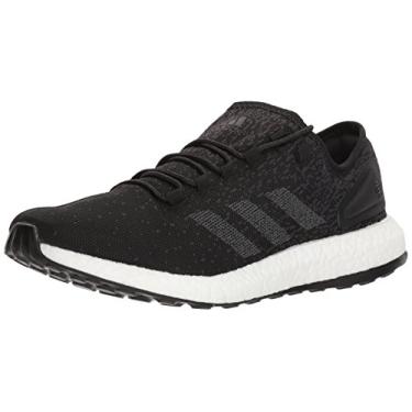 Imagem de adidas Tênis de corrida masculino Pureboost Reigning Champ M, Preto/cinza sólido Dgh, branco, 7.5