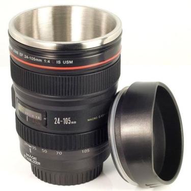 Imagem de Caneca Térmica Lente Canon Ef 24-105mm 1:4 Usm Câmera Copo - Oem