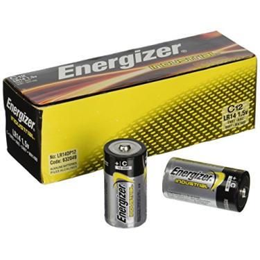 Imagem de Energizer Pilhas industriais alcalinas C, caixa com 12