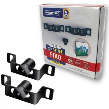 Imagem de Suporte fixo Universal para TV de 14 a 84 Preto M 1 Multivisão-Led-Pla