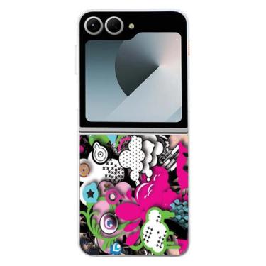 Imagem de Capa Adesivo Skin104 Verso Para Samsung Galaxy Z Flip6 - KawaSkin