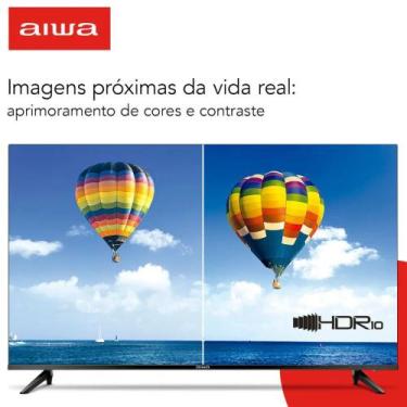 Imagem de Smart TV Aiwa 32" Android, HD, Comando de voz, Dolby Áudio, HDR10, AWS