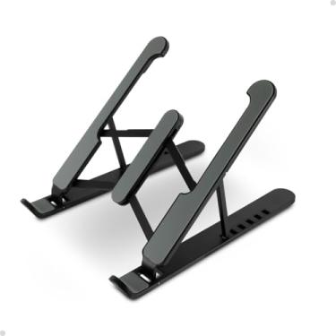 Imagem de Apoiador Notebook Suporte Mesa Moderno Minimalista (Preto)